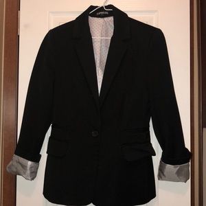 Express Black Suit Jacket
